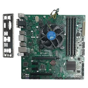 ASUS Prime B360M-BC 8th/9th Gen FCLGA1151 mit CPU G5400 3,7GHz + 16GB+CPU-Kühler - Afbeelding 1 van 1