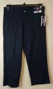 Galaxy by Harvic Girl's Straight Leg School Uniform Pants Navy Size 20 - Picture 1 of 10