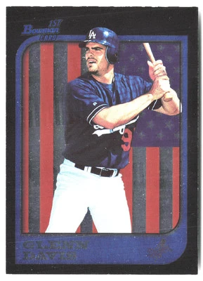 1997 Bowman International #434 Glenn Davis Los Angeles Dodgers Rookie MM - Image 1 of 2