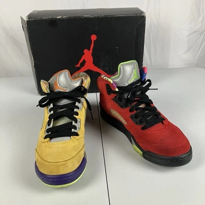 Tênis Nike Air Jordan 5 Retro SE (GS) Qual o Tamanho 6.5Y - CZ6415-700 - Imagem 1 de 4