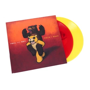 Fall Out Boy - Folie a Deux, Vinyl Record, 2LP, Red & Yellow - Imagen 1 de 1