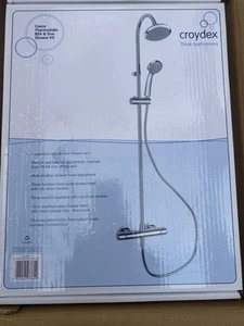 Croydex Casca Thermostatic BSV Mixer Shower Chrome BRNAD NEW RRP £370 - Picture 1 of 5