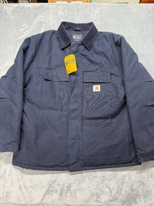 Chaqueta CARHARTT Talla XL Regular Aislada Pato Hombres Calce Suelto 0C0003M Azul Marino - Imagen 1 de 13
