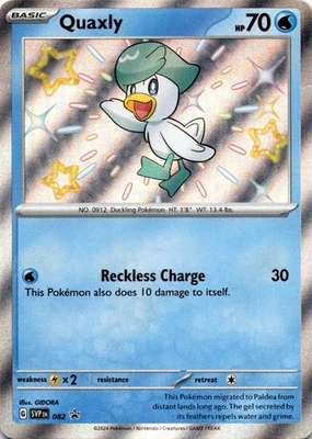 Quaxly - SV: Scarlet & Violet Promo Cards 082 Promo Holo Pokemon - Image 1 of 2