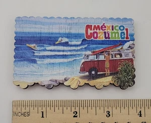 Imán de recuerdo para refrigerador Cozumel México - Imagen 1 de 2
