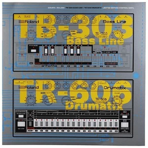 Serato Roland TB-303 Bassline & TR-606 Drumatix 12" Control Vinyl Records (pair) - Picture 1 of 1
