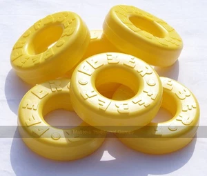 6 Stück Ersatzscheiben für Mega 4 in a Line (6 gelb) (UK) - Bild 1 von 1