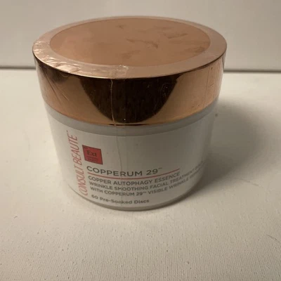 Consultar Beaute COPPERUM 29 Cobre Autofagia Esencia 60 Discos de Tratamiento Facial Foto 1 de 3