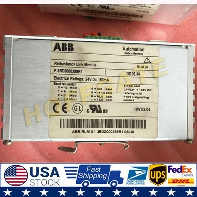 1pc new RLM01 3BDZ000398R1 ABB Redundant connection module #YP1 - Image 1 of 3
