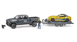 BRUDER RAM 2500 Power Wagon & Bruder Roadster Racing Team - B102504 - TOY - Picture 1 of 5
