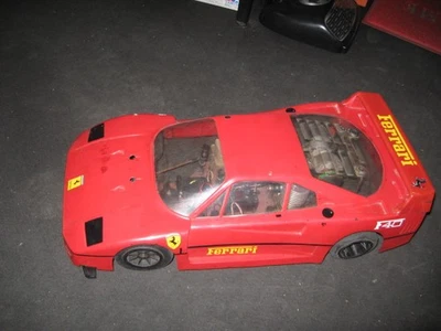 ferrari f40 nitro rc car vintage scala 1-8 - Immagine 1 di 3