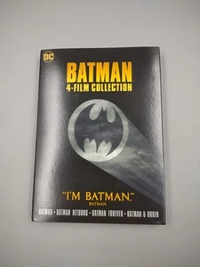 Batman 4-Film Collection DVD ~ Warner Brothers Iconic Moments - Picture 1 of 20