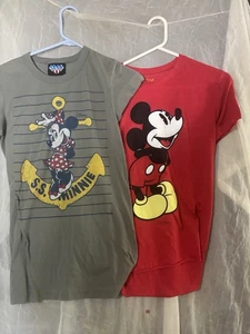 Camisetas Disney Juniors M 2 Mickey Mouse y Minnie Mouse (ver descripción) - Imagen 1 de 7