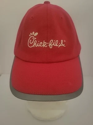 De Colección Chick-Fil-A Sombrero Gorra Correa Uniforme Rojo con 3M Talla Única Foto 1 de 4