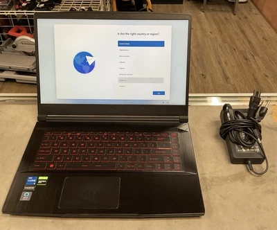 MSI GV15 Thin11CV (236GB SSD, Intel Core i5, 8GB Ram, NVIDIA GeForce GTX 1650) Foto 1 de 4