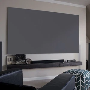 Elite Screens 125" (2.35:1) Aeon CineGrey 3D Ambient Light Rejecting Screen - Picture 1 of 3