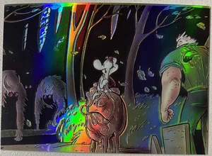 BONE SERIES 2 ALL-CHROMIUM HOLOCHROME PARALLEL CARD #47 (1995) COMIC IMAGES, NM - Picture 1 of 2