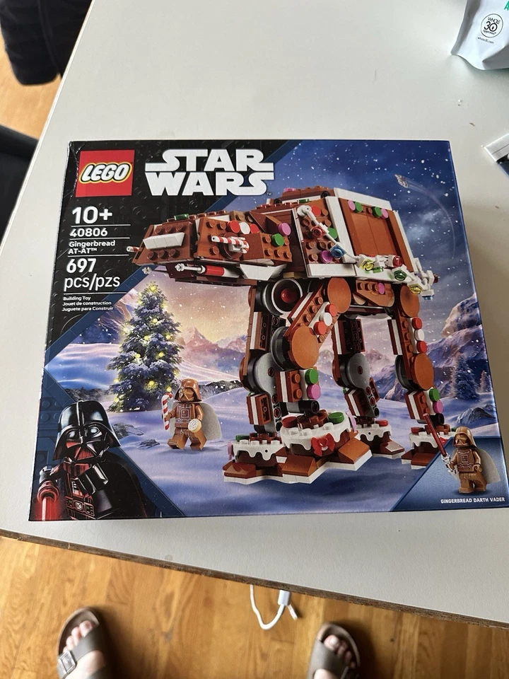 LEGO Star Wars Gingerbread AT-AT 40806 Nuevo en Caja Sellada Foto 1 de 1