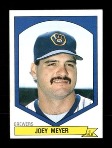 1989 Panini Sticker Card 363 Joey Meyer RC EX or better BXCP49 - Bild 1 von 2