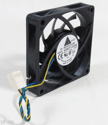 Delta AFB0712HHB 70x70x15mm 70mm 7015 12V 0.45A DC CPU Cooling Fan 4P Connector - Image 1 of 4