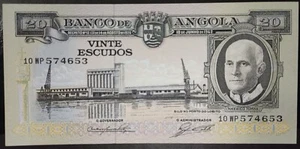 Angola 20 Escudos 1962 AUNC - Picture 1 of 2