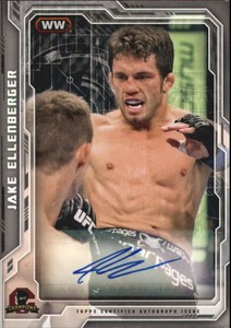 2014 Topps UFC Champions Fighter Autographs #CFAJEL Jake Ellenberger