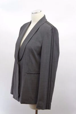 NUEVO CON ETIQUETAS $3495 Chaqueta Blazer Brunello Cucinelli Brillante Monili Cuentas Rayas 42 A176 Foto 1 de 4