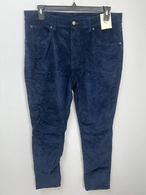 St. John's Bay Green or Blue Men's Corduroy Stretch Cord Pants Jeans Many Sizes - Image 1 of 4