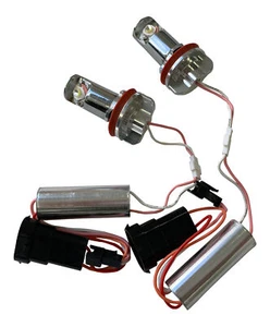 2x Bombillas LED Ojos de Ángel Actualización Anillos Halo para BMW E81 E87 E82 E88 E92 E93 E60 - Imagen 1 de 7