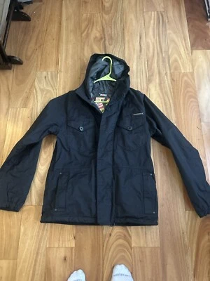 Chaqueta de Snowboard Burton - Abrigo Dryride Furtivo con Capucha - Negro Para Hombre Talla S Foto 1 de 4