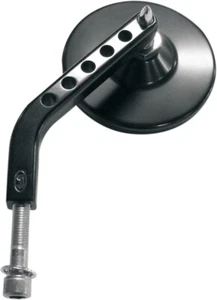 Joker Machine Viewtech 7 HD Position 3 1/4 Round Mirror Left Black 03-018L - Picture 1 of 1