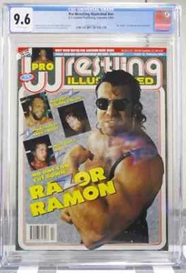 CGC 9.6 Pro Wrestling Illustrated February 1993 RAZOR RAMON Curt Hennig Poster - Picture 1 of 3