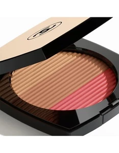 CHANEL LES BEIGES Sun-Kissed Bronzer Blush Highlighter MEDIUM ROSE GOLD 15G - Picture 1 of 3