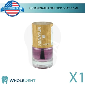 Ruck Renatur Top Coat 5.5ml Protective Coating Manicure Pedicure Easily Applied - Picture 1 of 4
