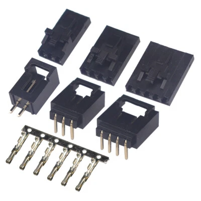 MX2.54mm Pitch SM Terminals TJC8 Connectors 2-12P Bent/Straight Pin Shell Kit - Image 1 of 4