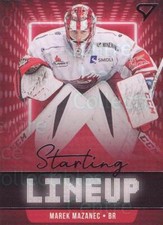 2021-22 Czech SportZoo Starting Lineup #1 Marek Mazanec