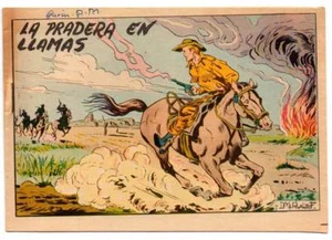 Tim 7 Tiros. La pradera en llamas - Hispanoamericana 1964 - Imagen 1 de 1