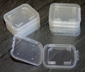 3 x 5 x 10 x 25 x 50 x 100 housse pour carte SD carte mémoire ETUI housse de protection boîte - Photo 1 sur 2