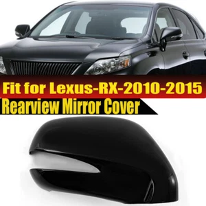 Passenger Side Side Mirror Cover Cap Black For 2010-15 LEXUS RX350 RX450h Right - Bild 1 von 10
