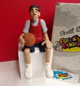 Shelf Sitters BASKETBALL PLAYER Family of Friends Collection D. Manning Figurine - Picture 1 of 6