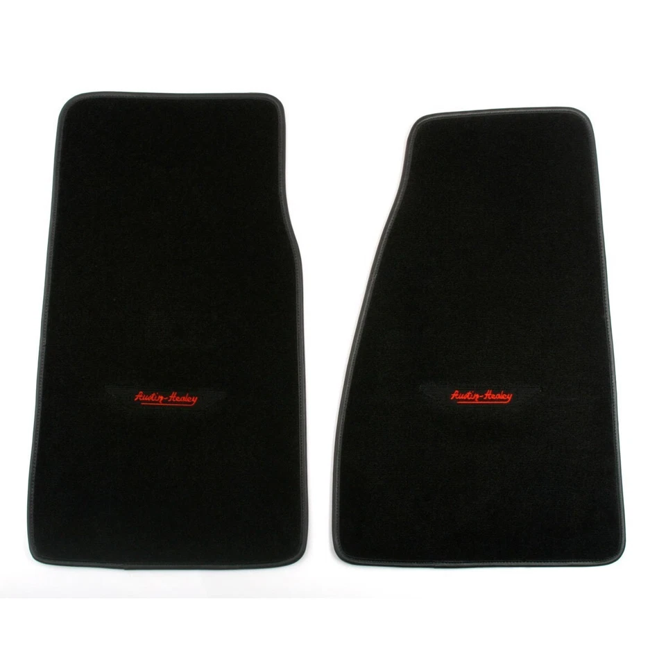 Juego Alfombrillas Austin Healey 3000 BJ7 BJ8 Logo Bordado Ultra Felpa Foto 1 de 1
