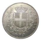 REGNO D' ITALIA  Vittorio Emanuele II 5 lire 1870 Roma Eccezionale Conservazione