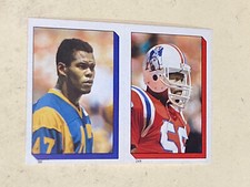 Vtg 1986 Topps Stickers #249 ANDRE TIPPETT Patriots Iowa OLB NFL HOF NM/M 3rd Yr