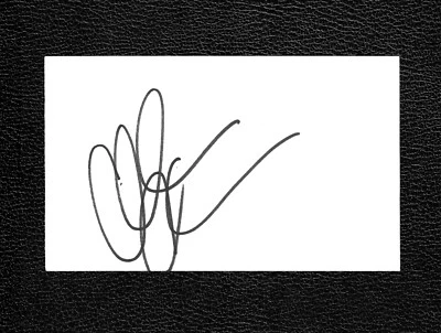 SIGNED Gillian Anderson Cut SWAU COA + RARE 1996 X-Files CCG  Promotional Poster - Image 1 of 4