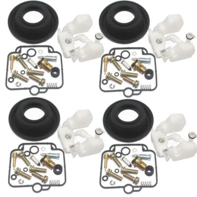 4X FOR SUZUKI GSX750F 1989-1997 Katana 750 Carburetor Repair Kit Diaphragm Float - Image 1 of 3