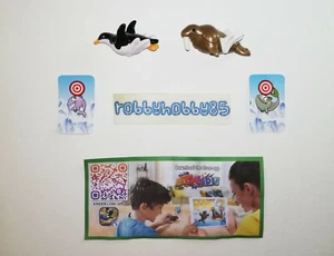 SERIE COMPLETA ANIMALI CON RUOTE (VU020 - VU021) + 2 BPZ KINDER ITALIA 2021/2022 - Picture 1 of 1