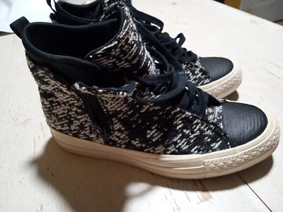 Zapatos Converse Chuck Taylor All Stars Selene para mujer tejidos de invierno con cremallera Foto 1 de 4