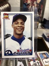 1991 Topps Traded -  Collector's Edition (Tiffany) #114T Darryl Strawberry
