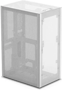 USED SSUPD Meshlicious ITX PC Case White with Accessories - Afbeelding 1 van 18