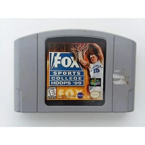 Nintendo 64 FOX Sports College Hoops 99 n64 working condition cartridge only - Picture 1 of 3
